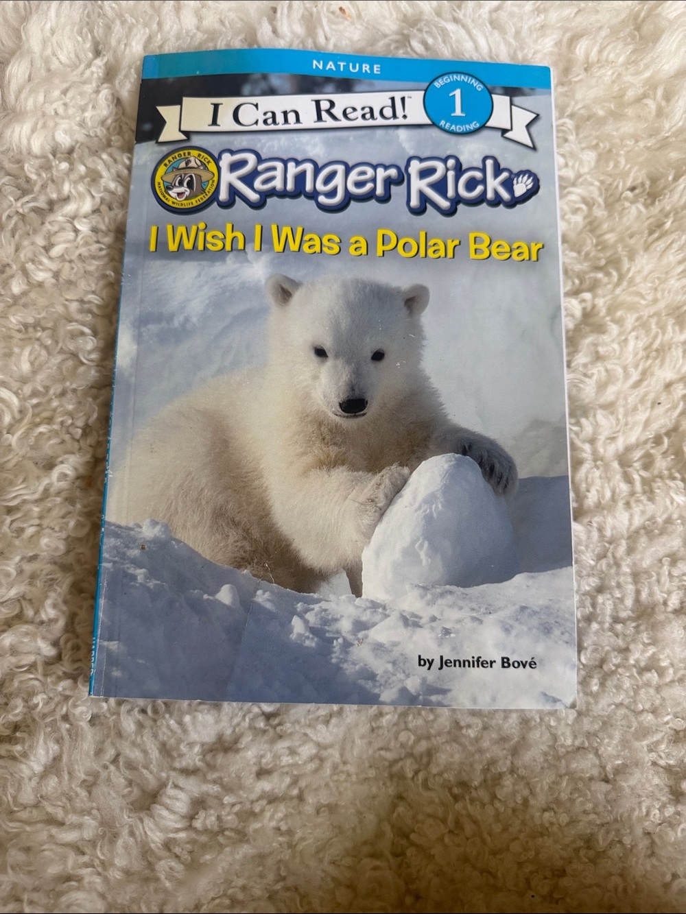 I Wish I Was a Polar Bear - Kids Picture Book (White)